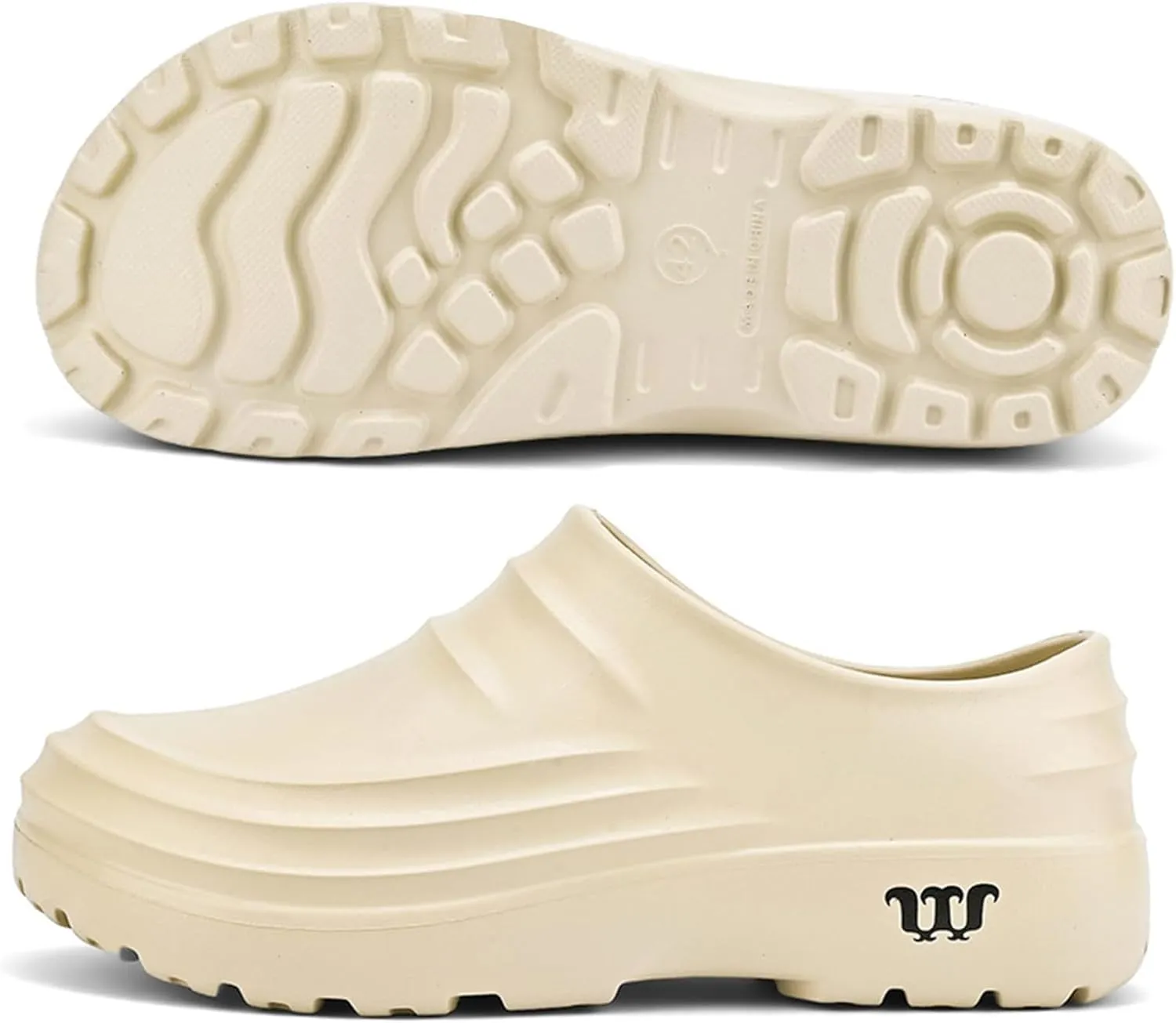 Armadillo Clogs Nurse Shoes for Women Men Comfortable Non Slip Work Shoes, Oil Resistant Chef Shoe Wide Waterproof Nursing Shoe, Ideal for Healthcare Kitchen Food Service Garden Unisex