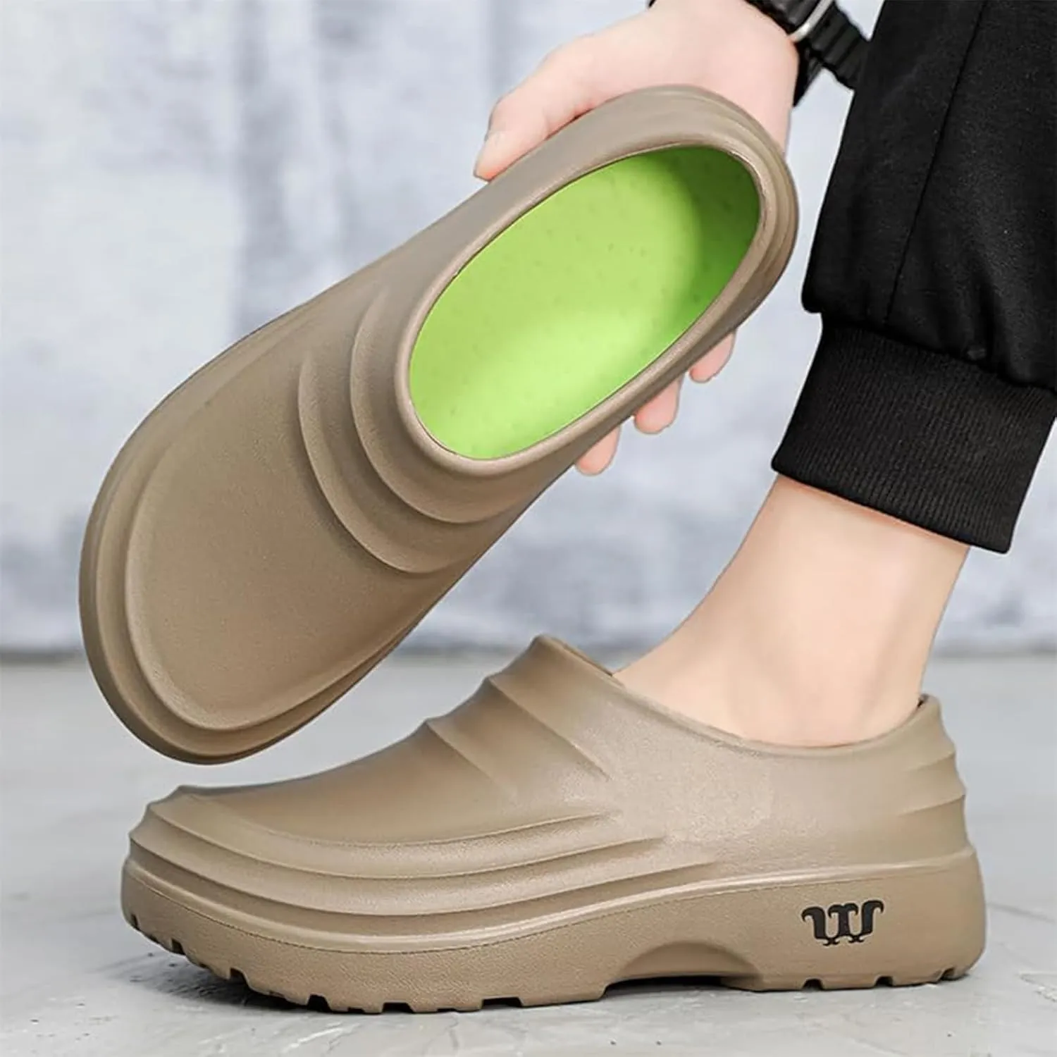 Armadillo Clogs Nurses Shoes for Women Men Chef Shoes for Women Slip Resistant Restaurant Non Slip Work Shoe Women Men Food Service Nursing Shoe Arch Support Waterproof Wide Width Garden Sneakers