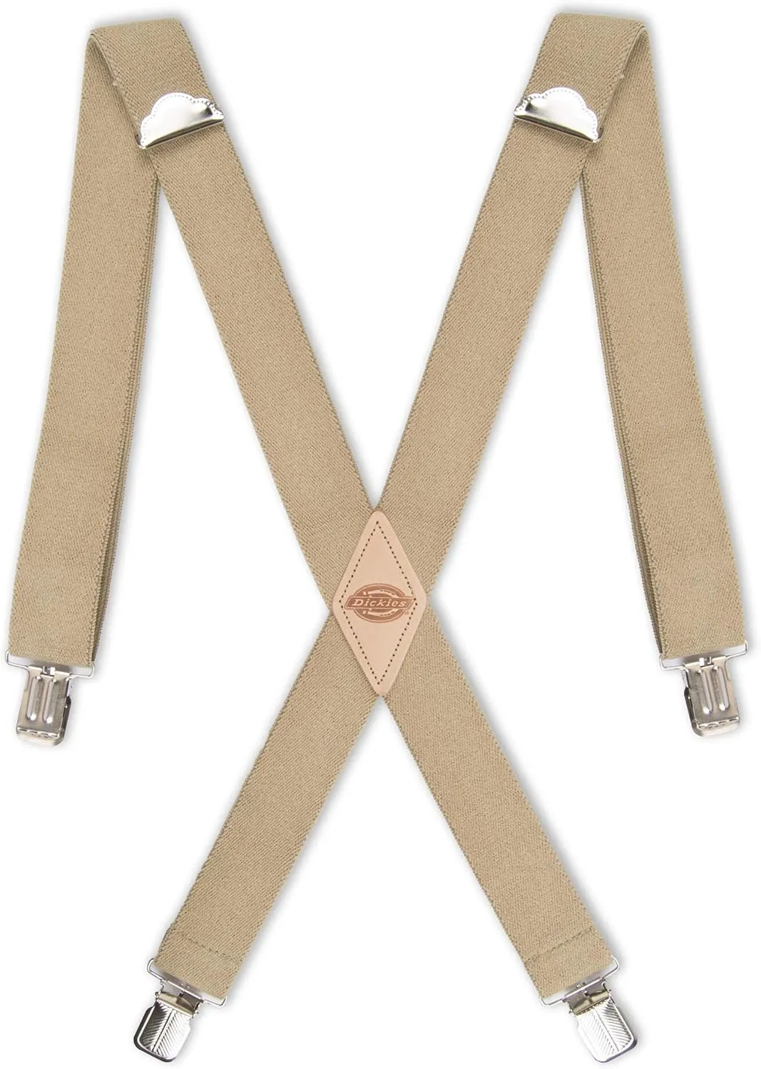 Dickies Men's 1-1/4 Solid Straight Clip Suspender