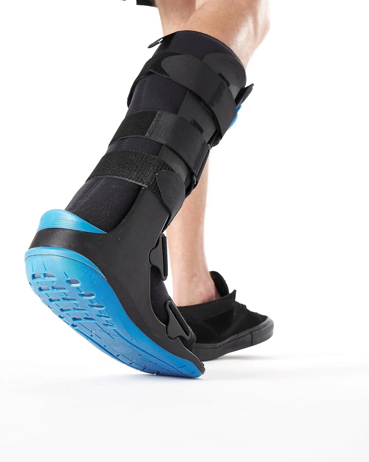 Gen 2 Pneumatic Walking Boot - Lightweight, Low Profile CAM Walker Boot - Premium Medical Boot for Foot Injuries, Ankle Sprains, Fracture Recovery Support, & More (Standard, Medium)