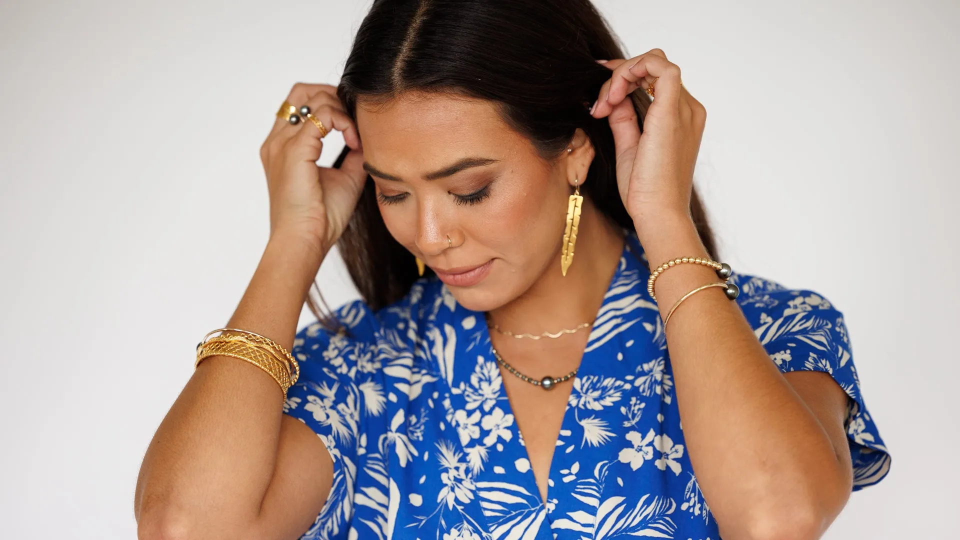 Heinui Dress / Hula Sapphire