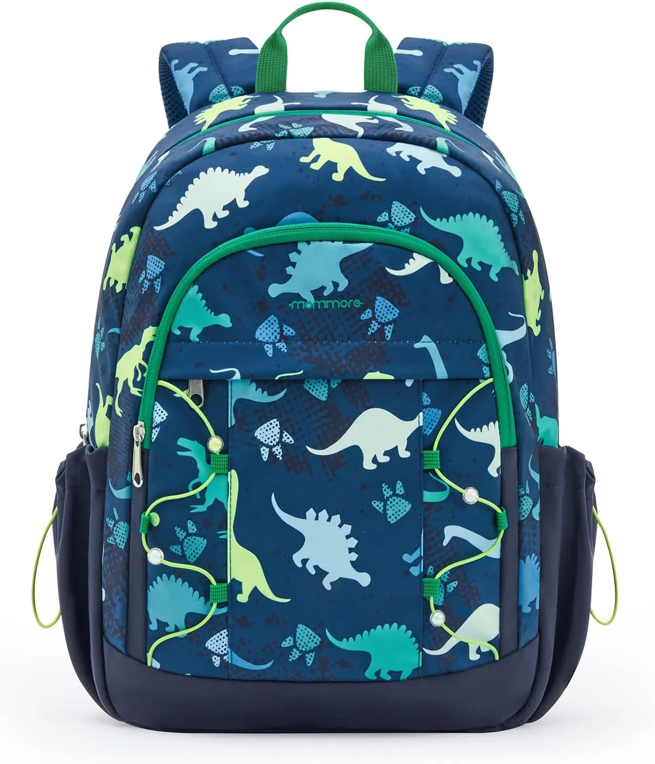 mommore Kids Backpack for Kindergarten Water Resistant Preschool Backpack Dinosaur Boys Bookbag Age 3-6