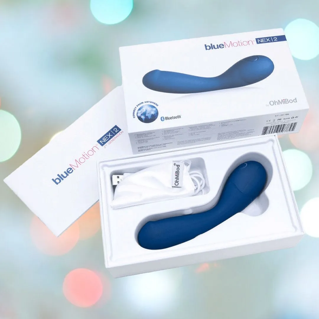 OhMiBod NEX2 BlueMotion G-Spot Vibrator - 2nd Gen