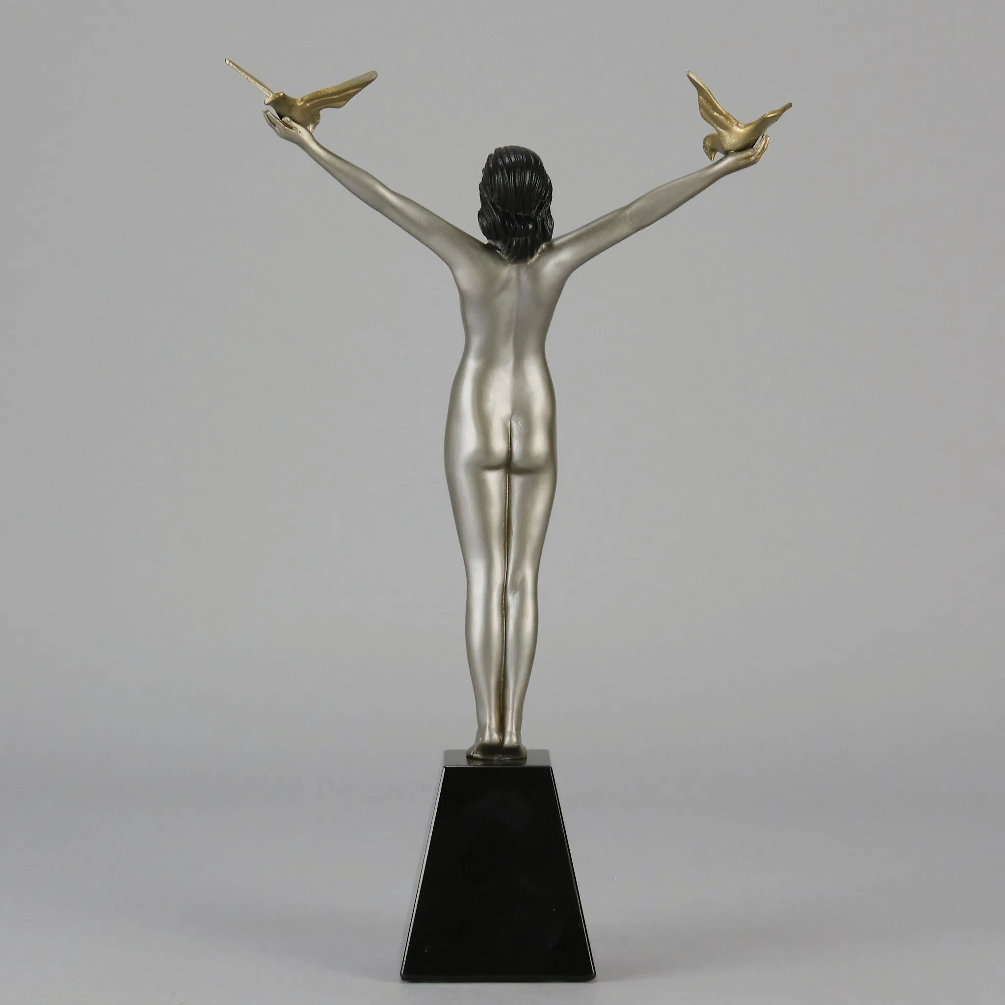 "Lady With Doves" by Demetre Chiparus