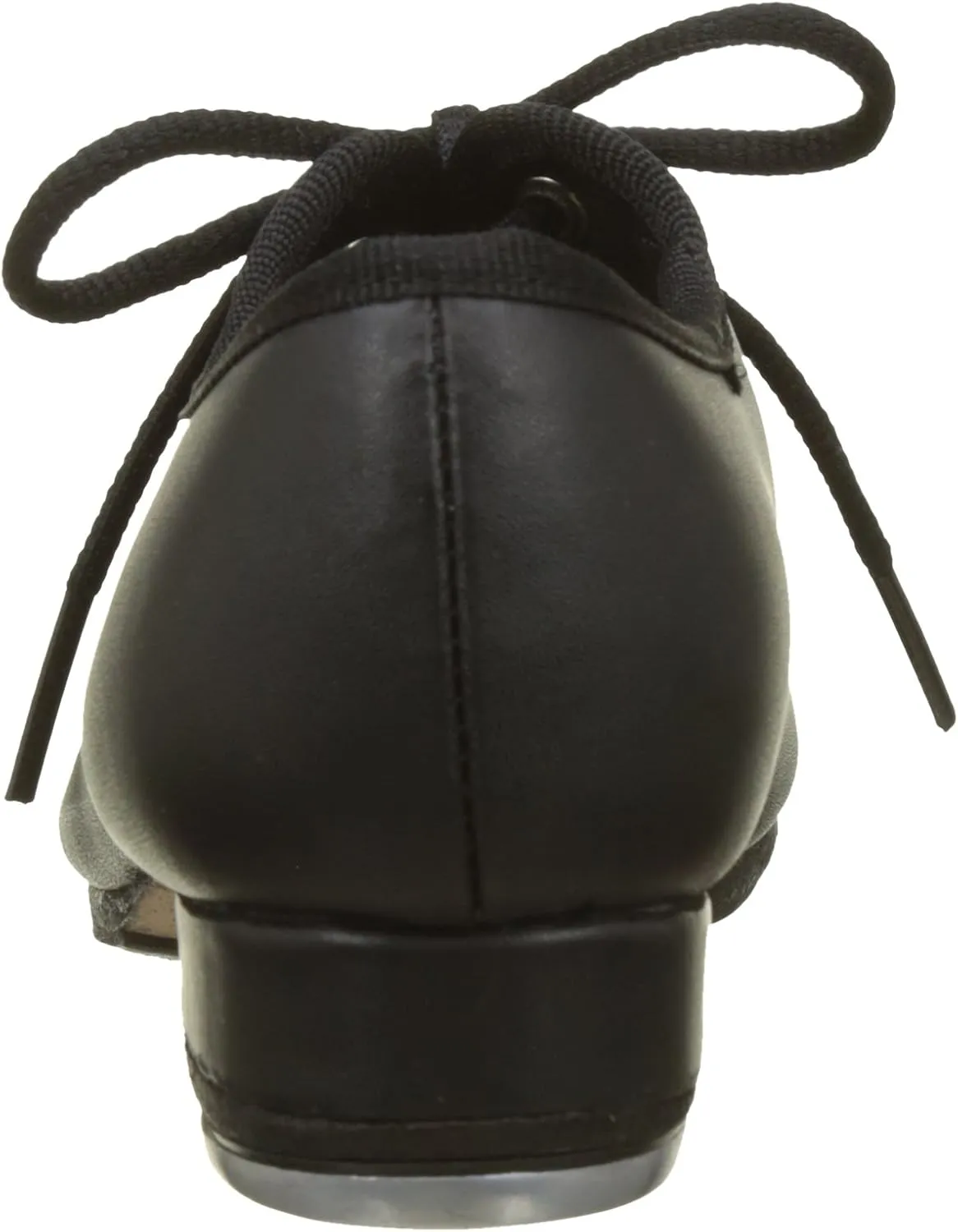 SANSHA Unisex-Child Kids Leather Shoes with Professional Taps 1.1 Inch Heel Oxford Flat